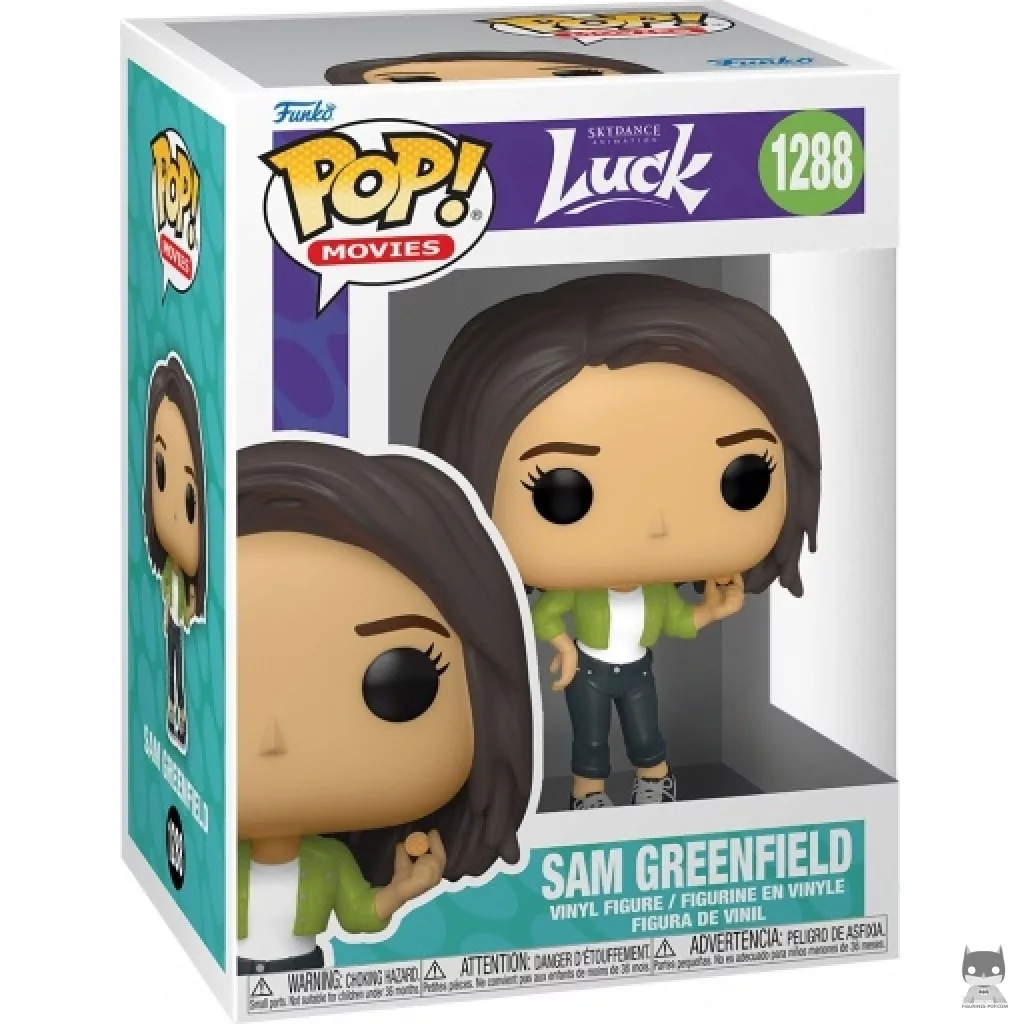 Sam Greenfield Funko Pop! figure in its box