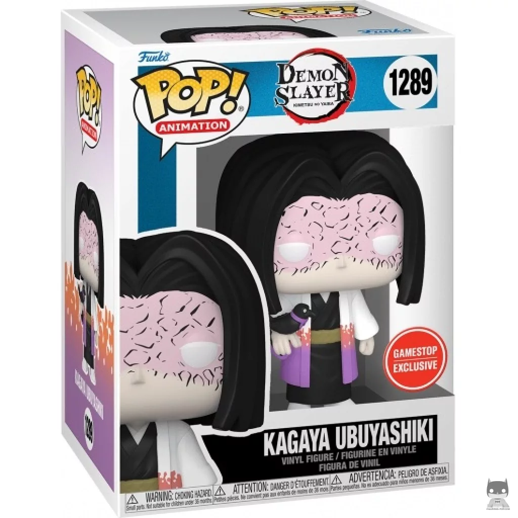 Kagaya Ubuyashiki Funko Pop! figure in its box