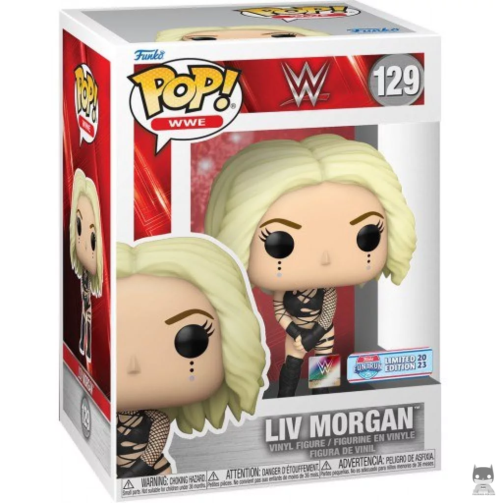 Liv Morgan Funko Pop! figure in its box