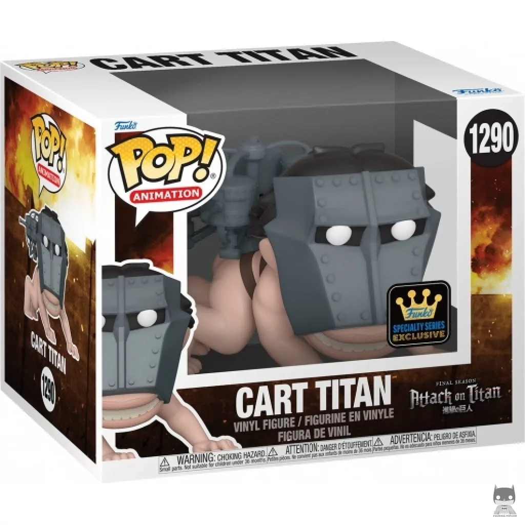 Cart Titan Funko Pop! figure in its box