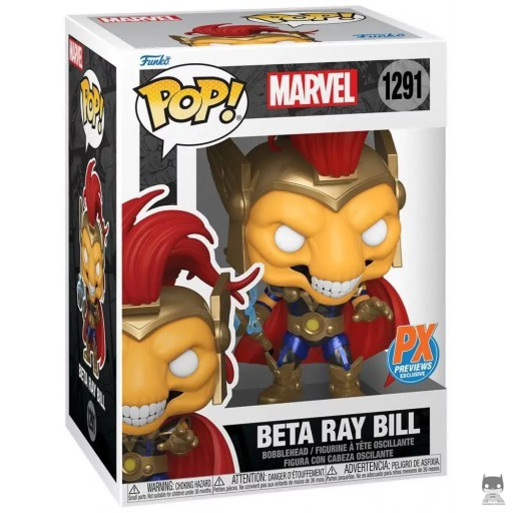 Beta Ray Bill Funko Pop! figure in its box