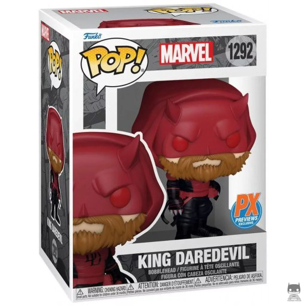 King Daredevil Funko Pop! figure in its box