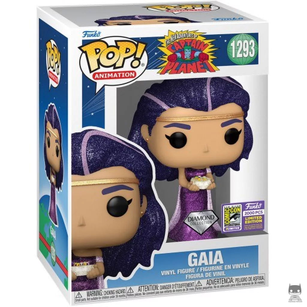 Gaïa (Diamond Glitter) Funko Pop! figure in its box