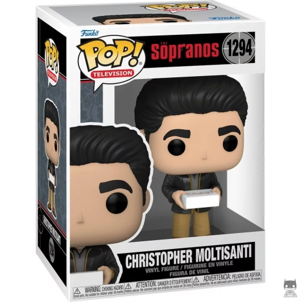 Christopher Moltisanti Funko Pop! figure in its box