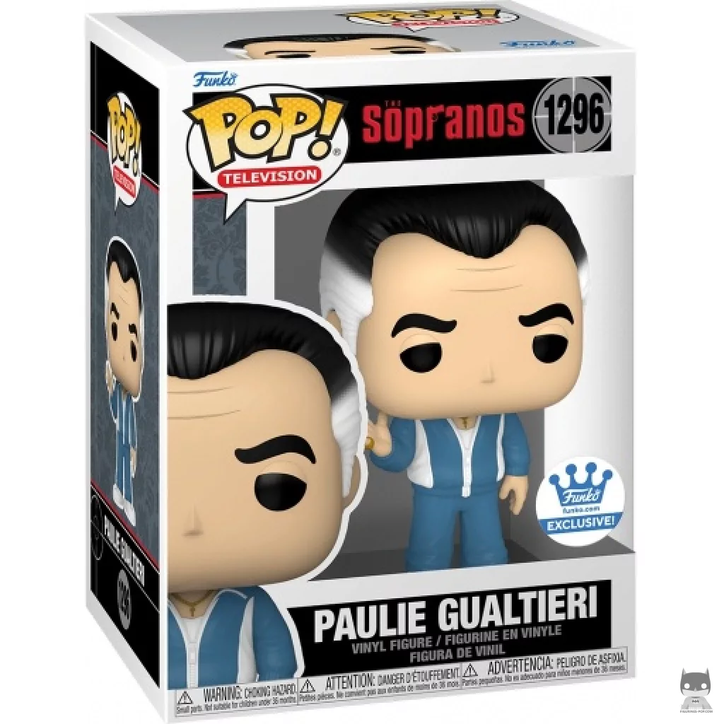 Paulie Gualtieri Funko Pop! figure in its box