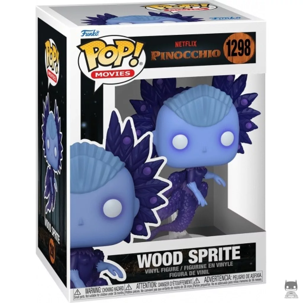 Wood Sprite Funko Pop! figure in its box
