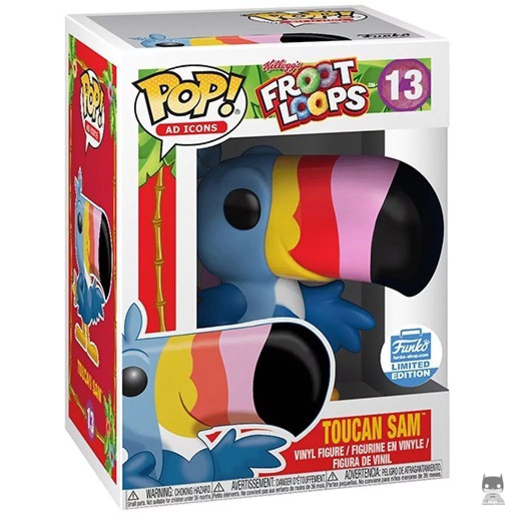 Toucan Sam Funko Pop! figure in its box