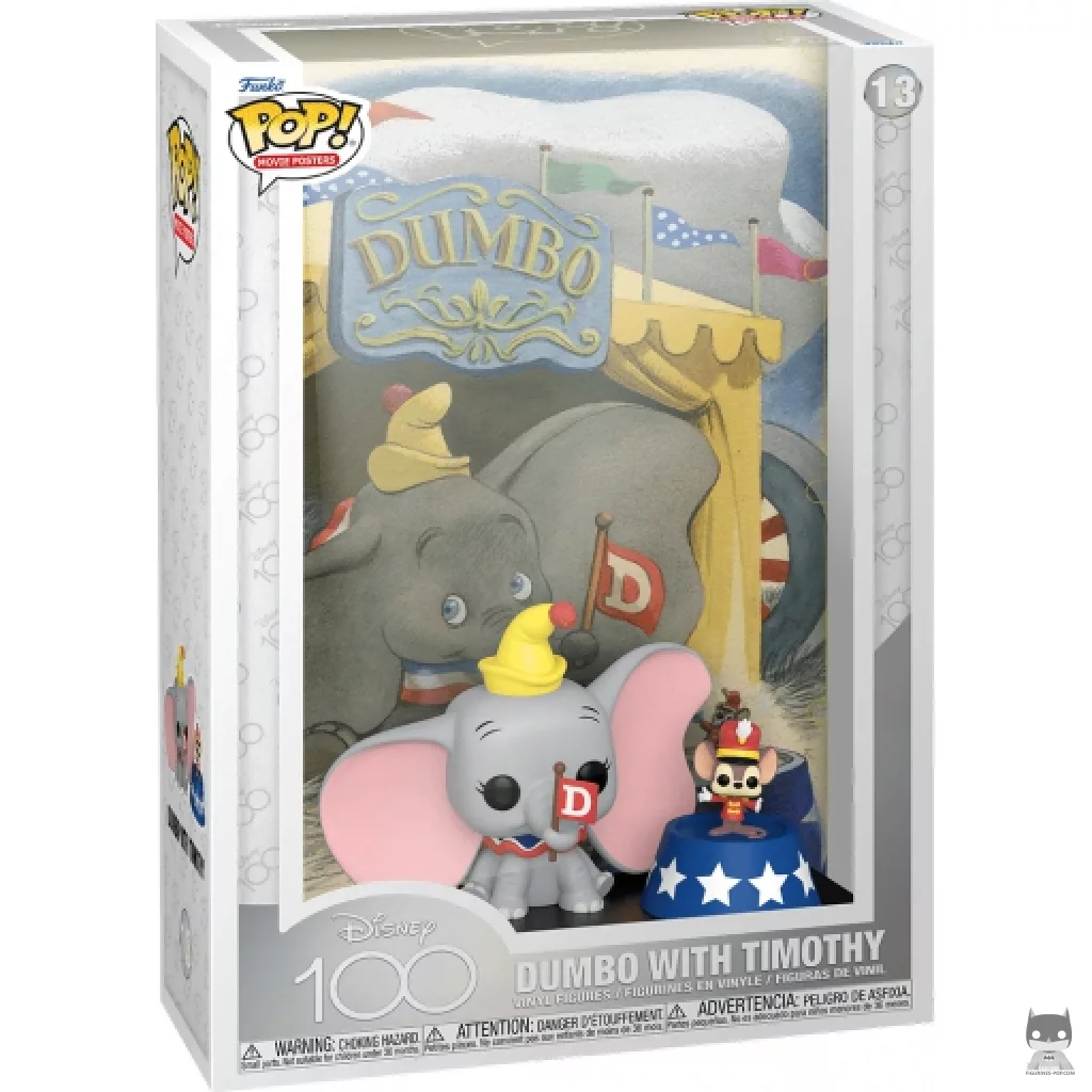 Dumbo with Timothy Funko Pop! figure in its box