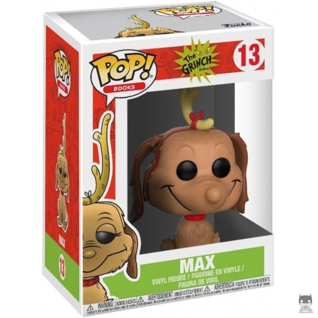 Max the Dog Funko Pop! figure in its box