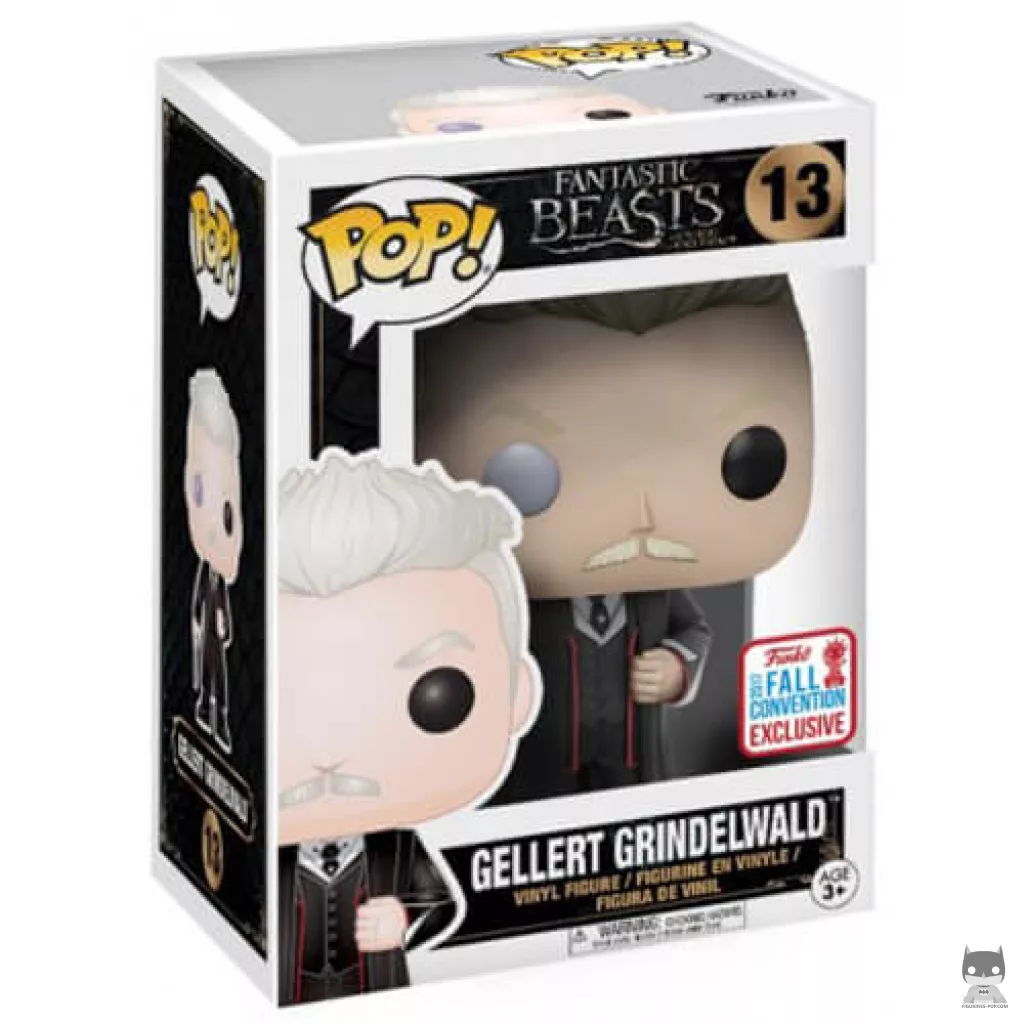 Gellert Grindelwald Funko Pop! figure in its box