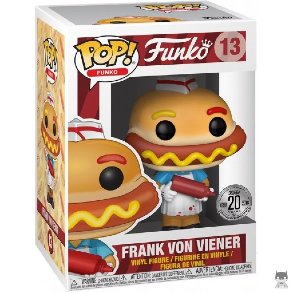 Frank Von Viener Funko Pop! figure in its box