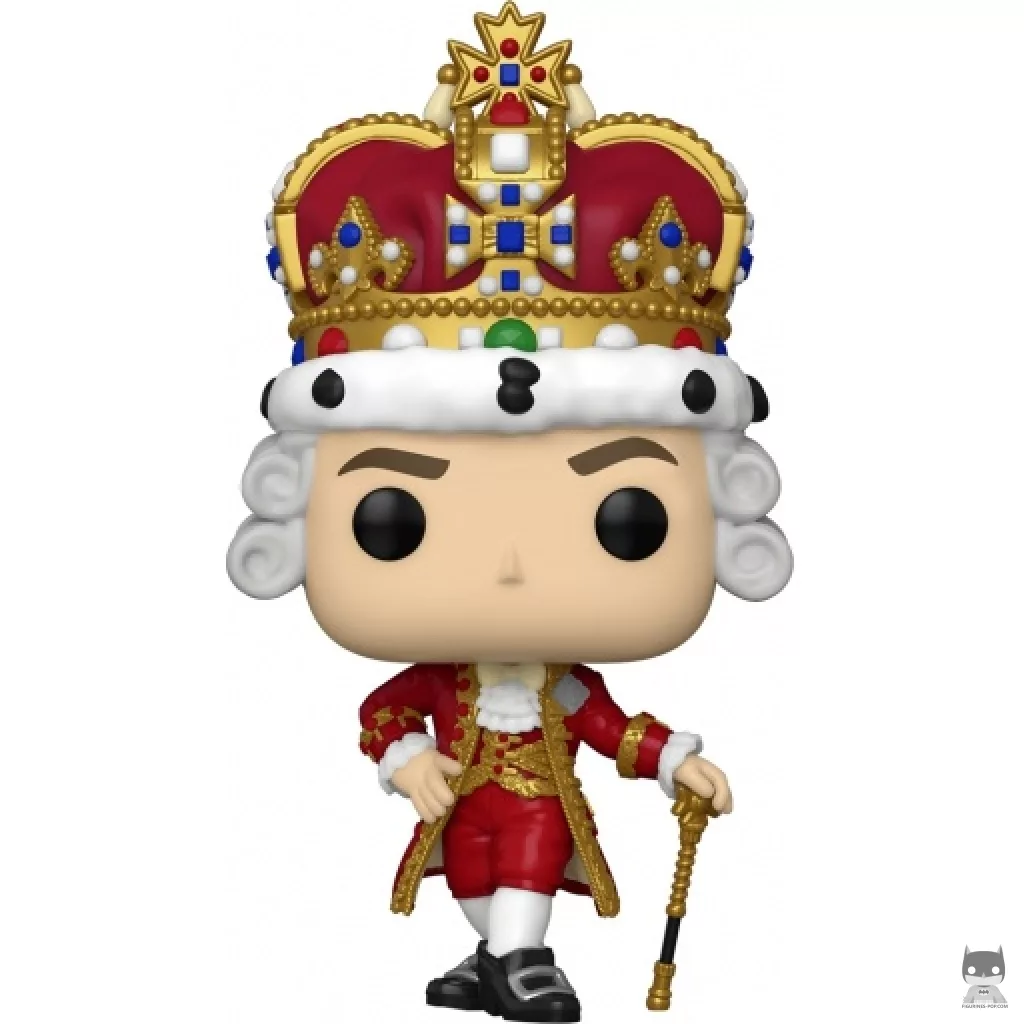 King George (Red) Funko Pop! figure (Hamilton)