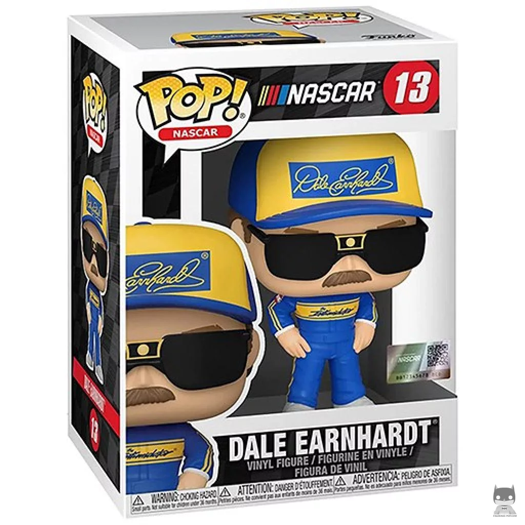 Dale Earnhardt Sr Funko Pop! figure in its box