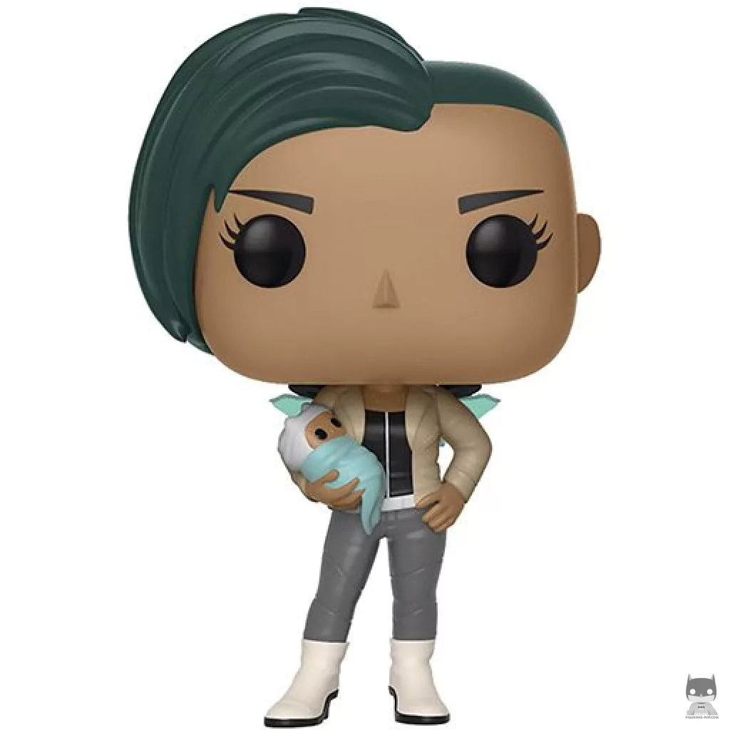 Alana with Baby Funko Pop! figure (SAGA)