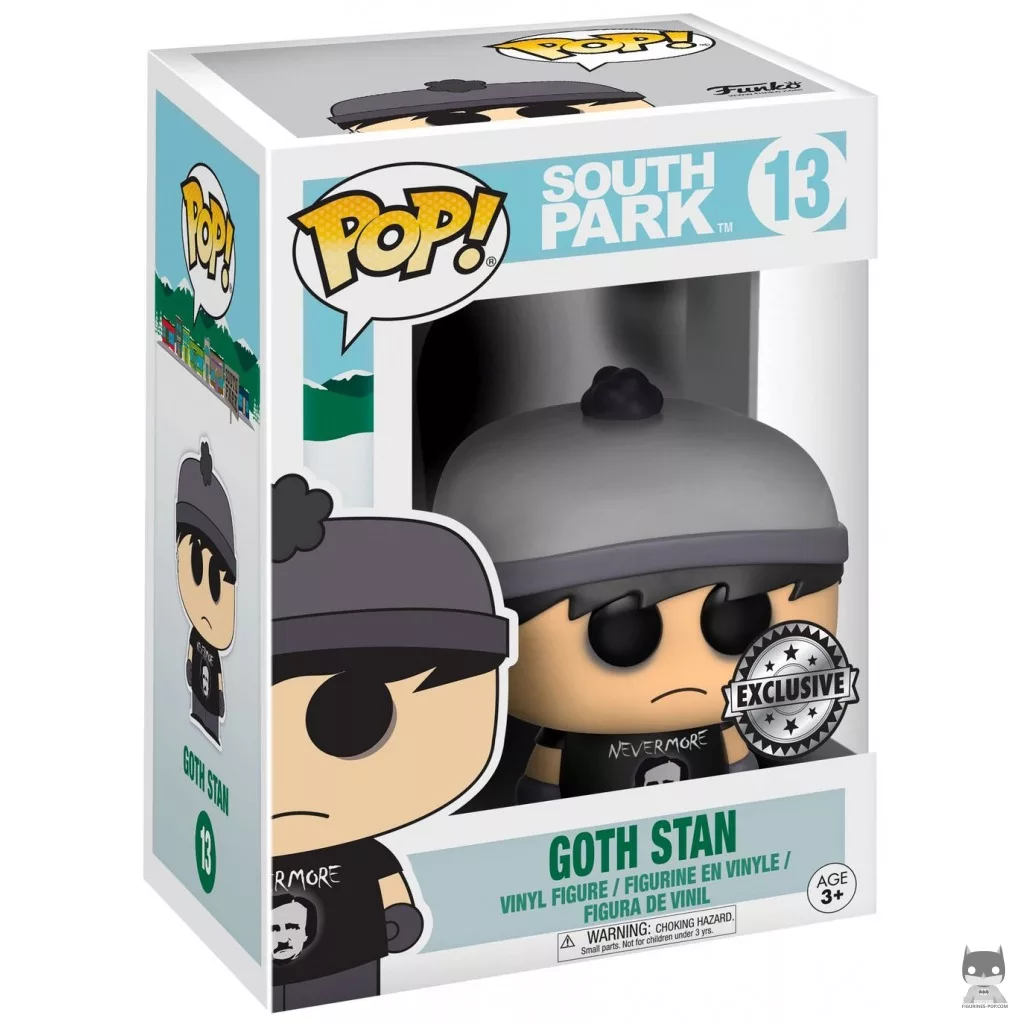 Goth Stan Funko Pop! figure in its box