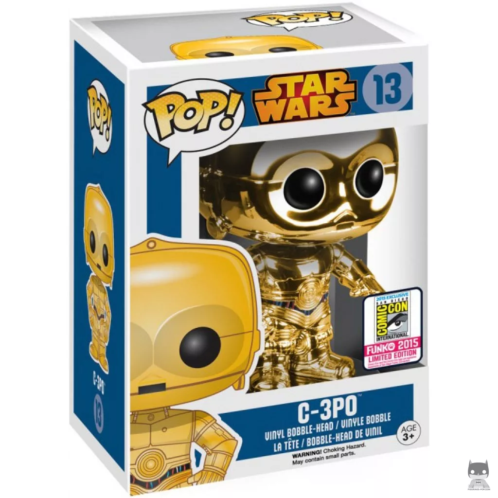C-3PO (Gold) Funko Pop! figure in its box