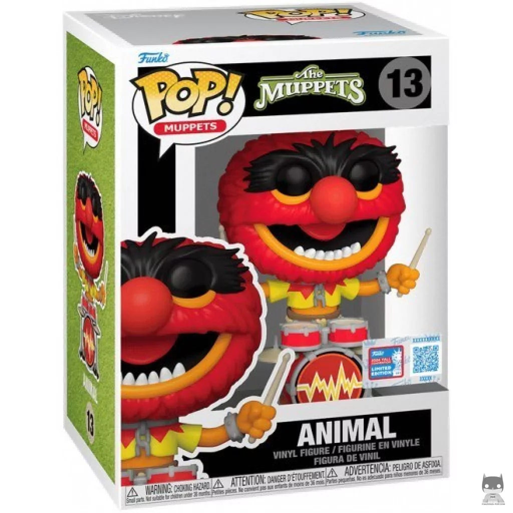 Animal Funko Pop! figure in its box