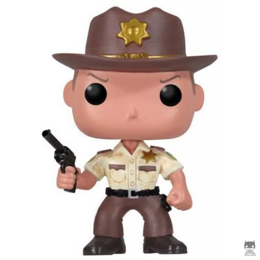 Rick Grimes as cop Funko Pop! figure (The Walking Dead)