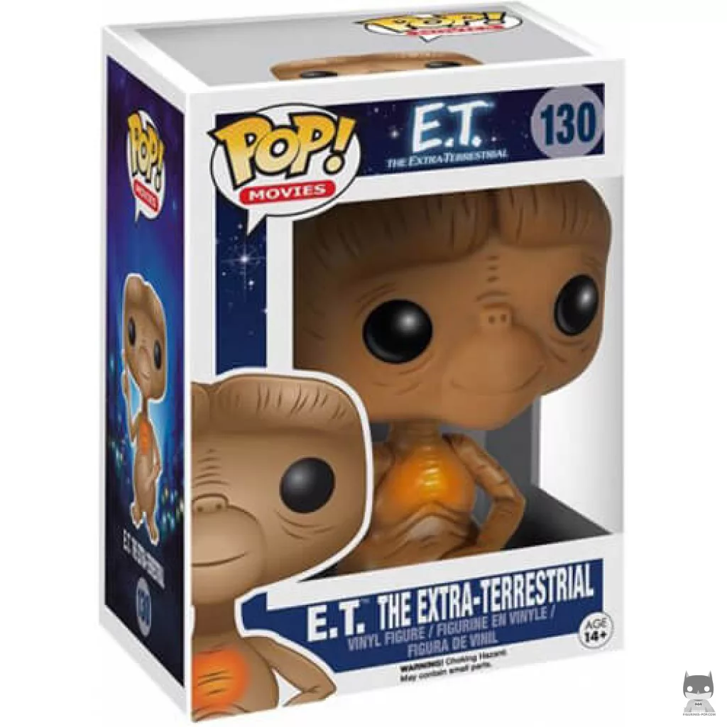 E.T. the extra-terrestrial Funko Pop! figure in its box