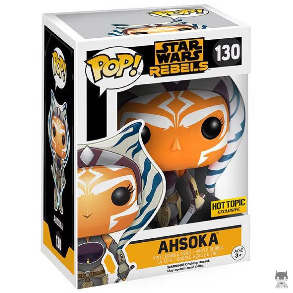 Ahsoka Funko Pop! figure in its box