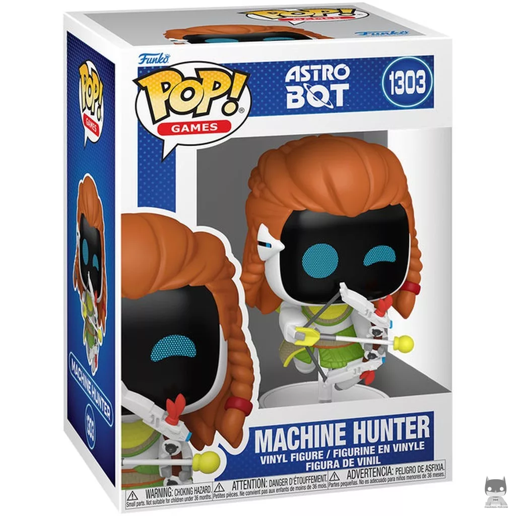 Machine Hunter Funko Pop! figure in its box