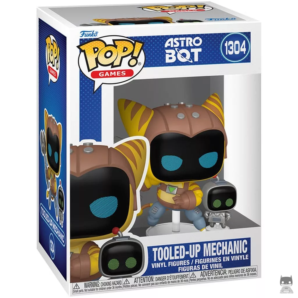 Tooled-Up Mechanic Funko Pop! figure in its box