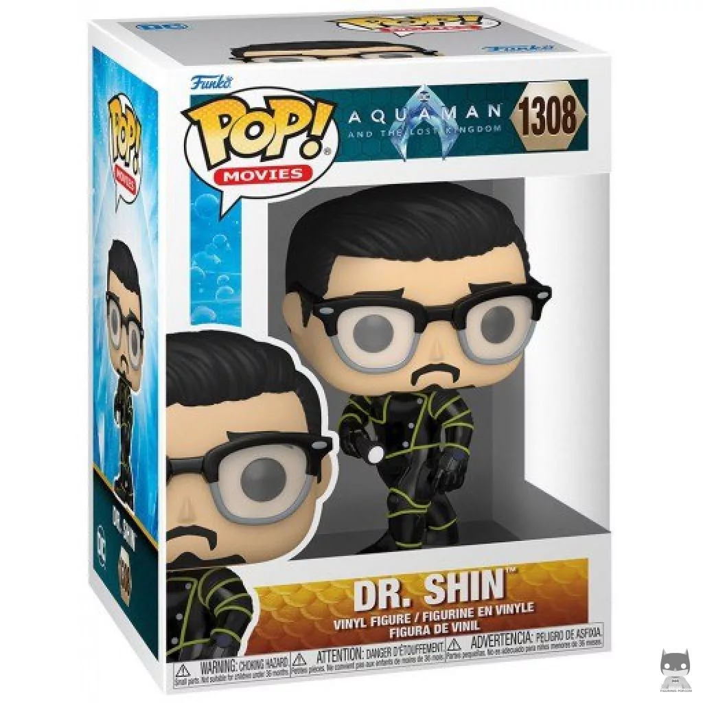 Dr. Shin Funko Pop! figure in its box
