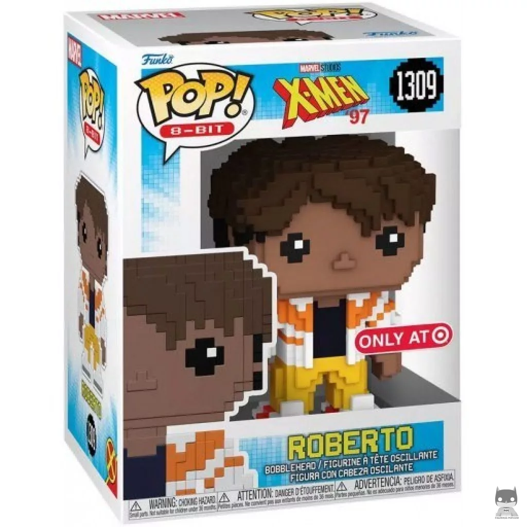 Roberto Funko Pop! figure in its box