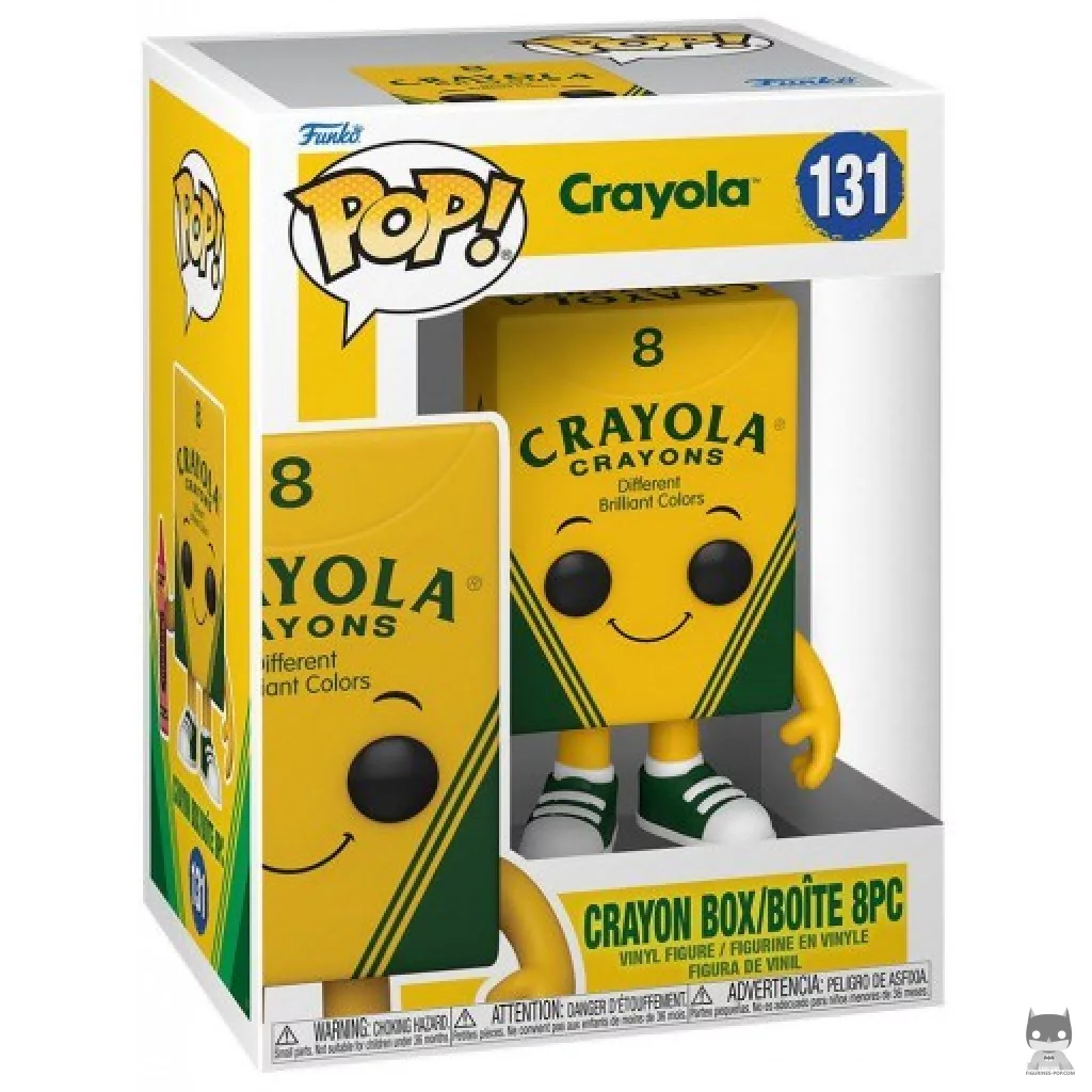 Crayon Box 8 pc Funko Pop! figure in its box