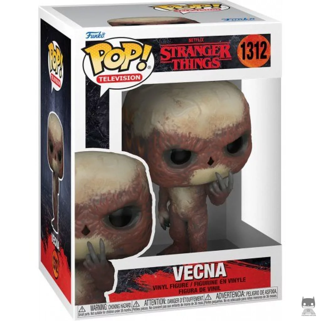 Vecna Funko Pop! figure in its box