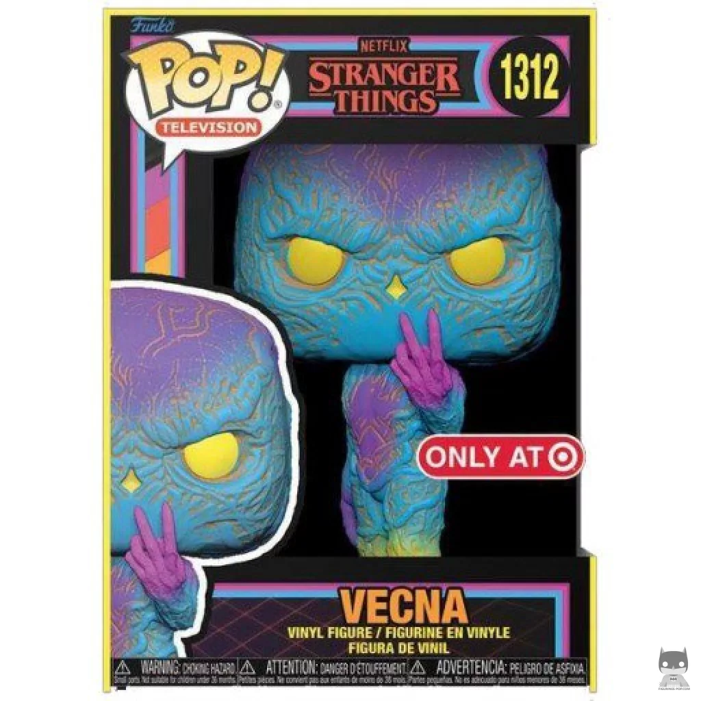 Vecna (Blacklight) Funko Pop! figure in its box
