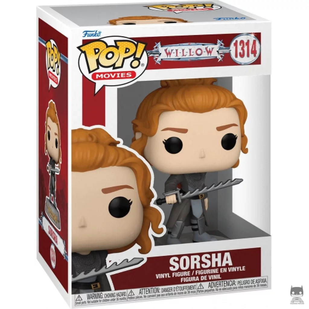 Sorsha Funko Pop! figure in its box