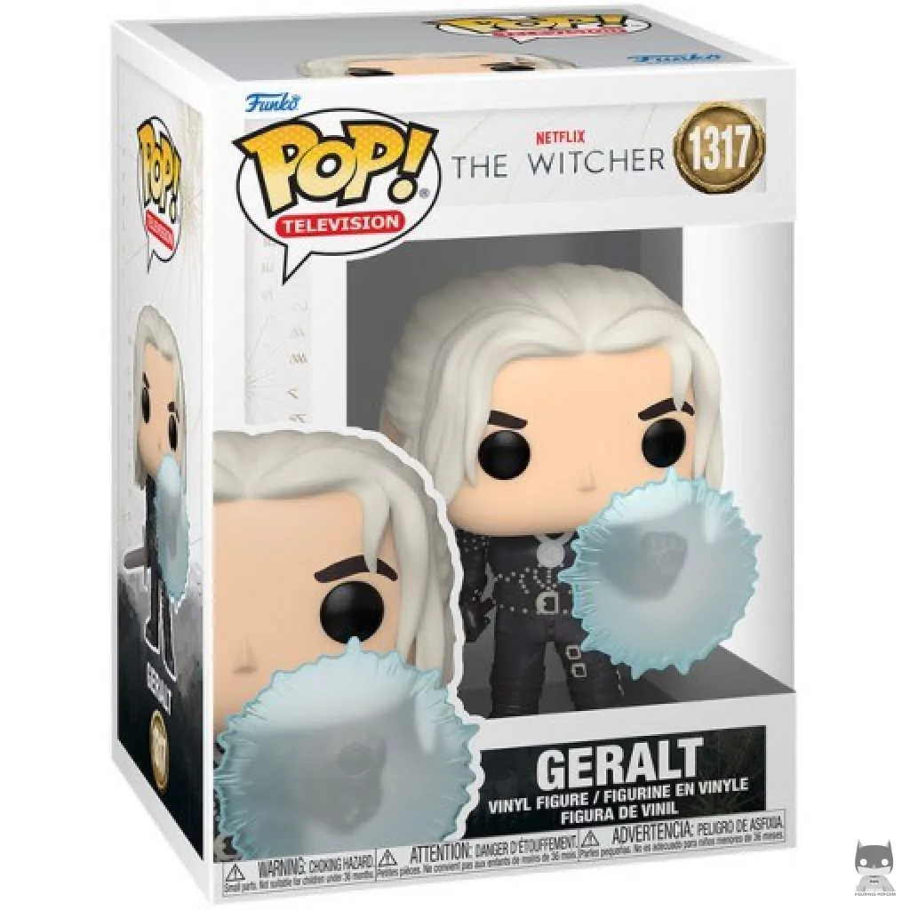 Geralt Funko Pop! figure in its box