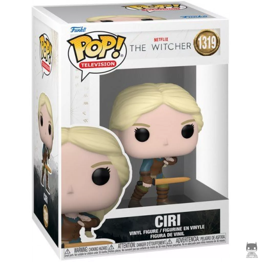 Ciri Funko Pop! figure in its box