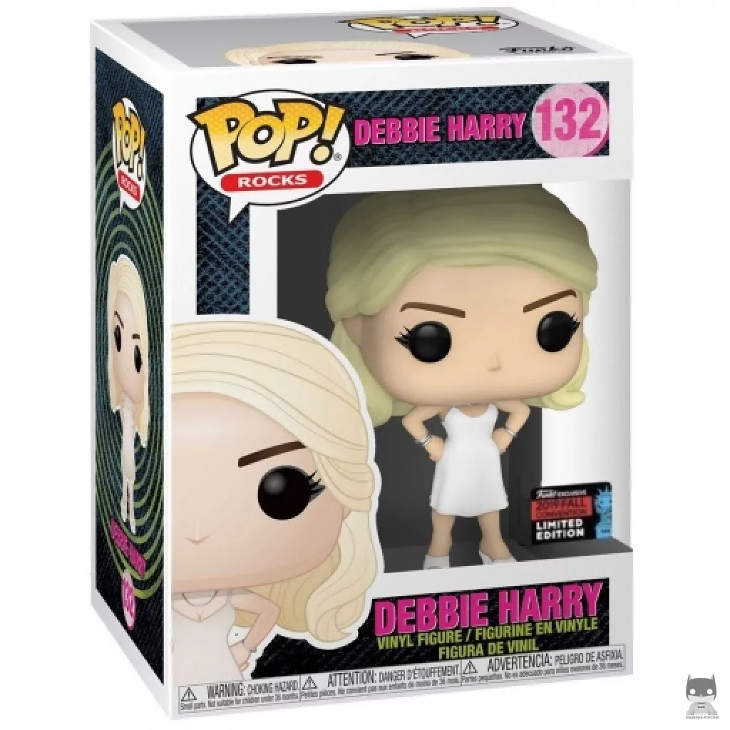Debbie Harry Funko Pop! figure in its box