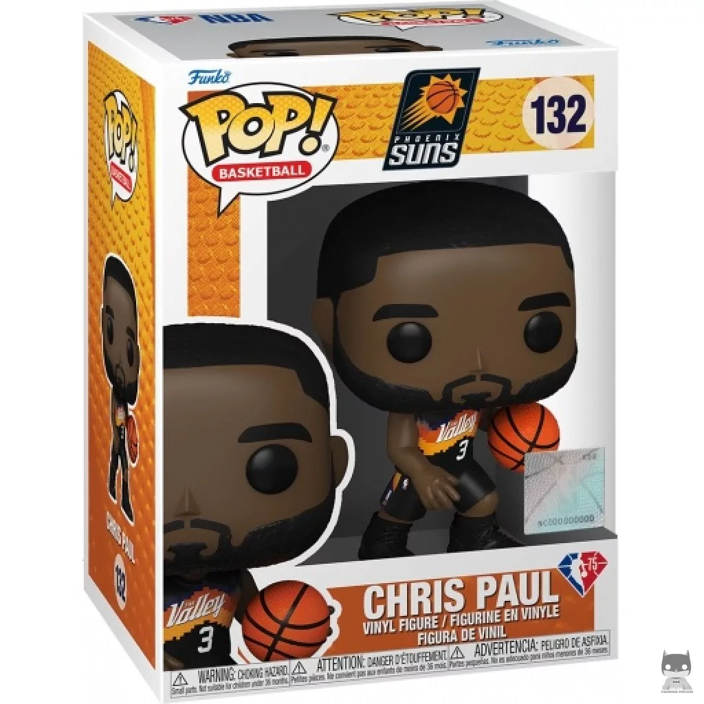Chris Paul Funko Pop! figure in its box