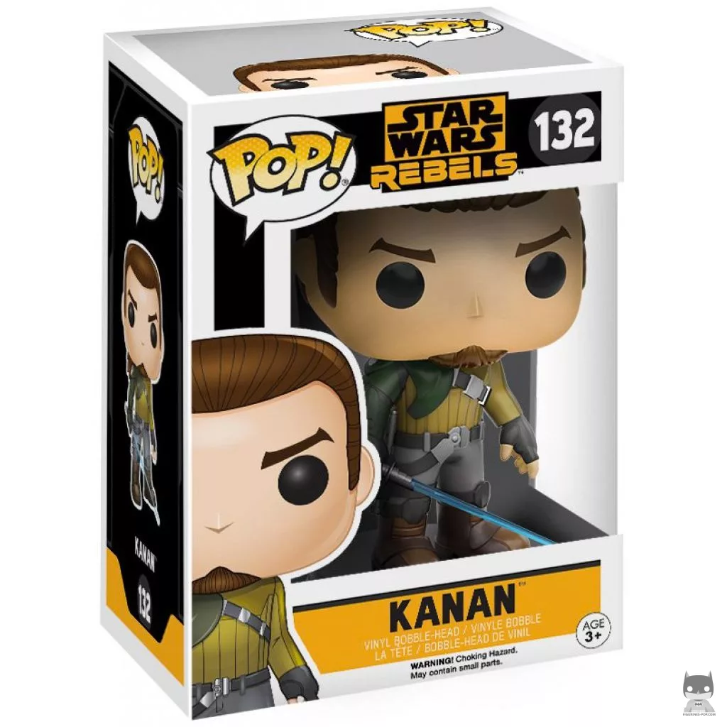 Kanan Funko Pop! figure in its box
