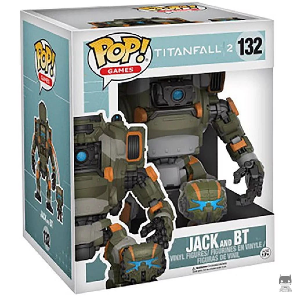 Jack & BT (Supersized) Funko Pop! figure in its box
