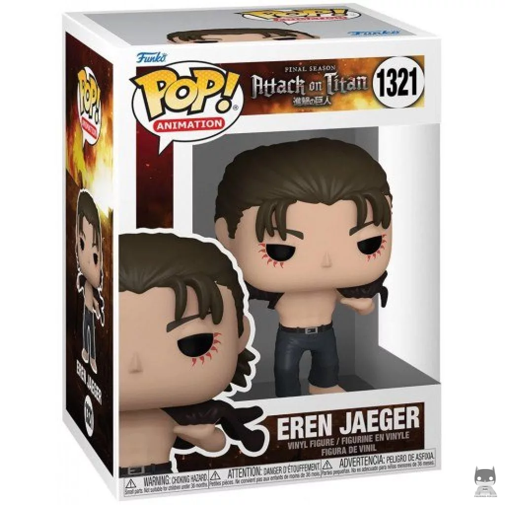 Eren Jaeger Funko Pop! figure in its box