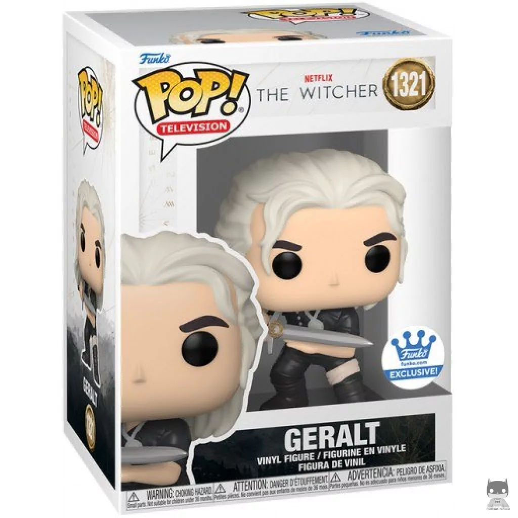 Geralt Training Funko Pop! figure in its box