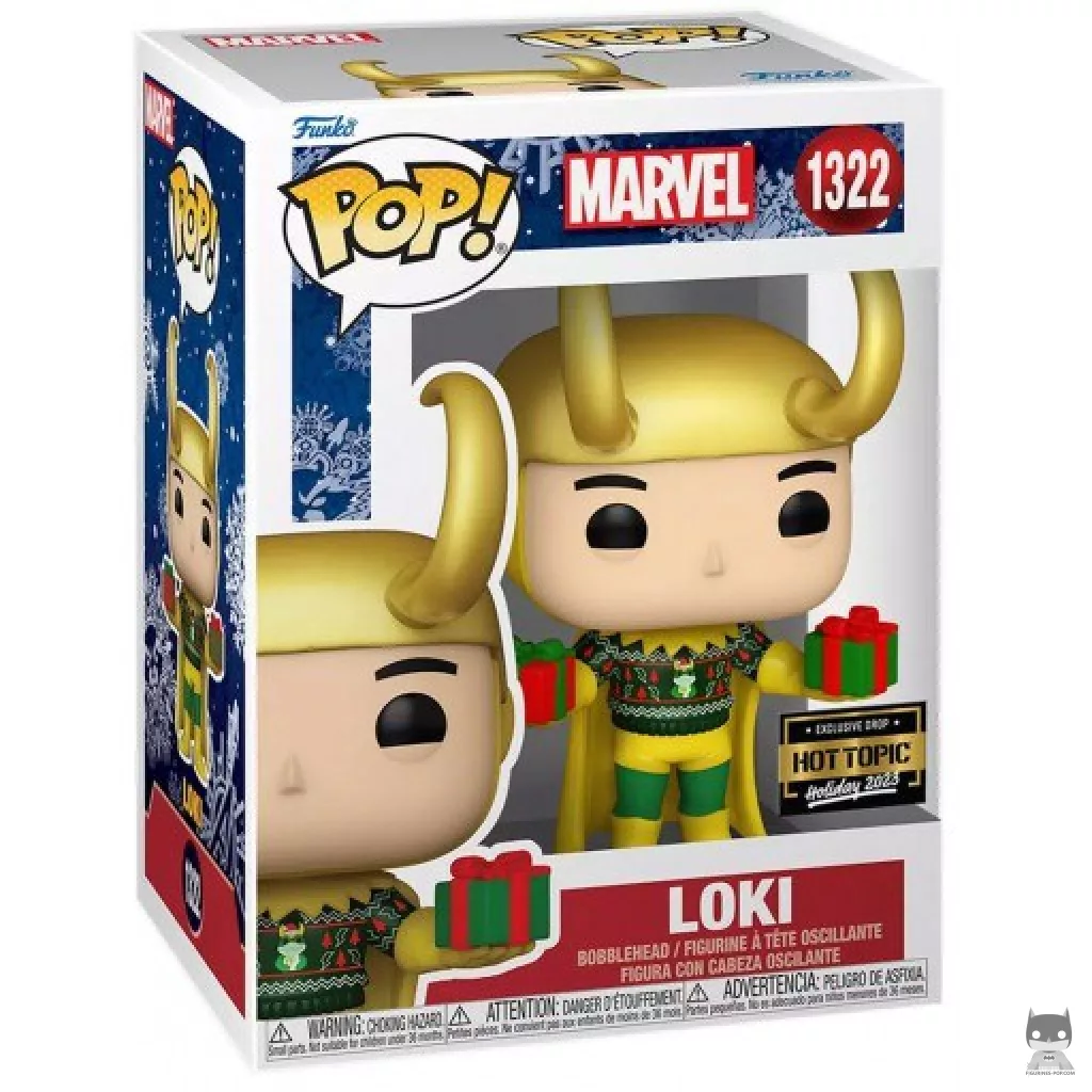 Loki Funko Pop! figure in its box