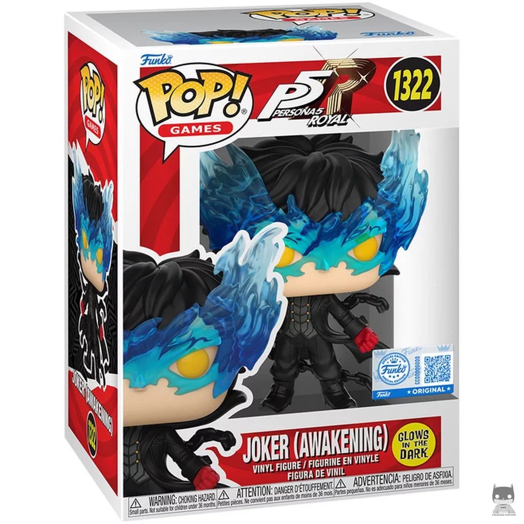 Joker (Awakening & Glow in the Dark) Funko Pop! figure in its box
