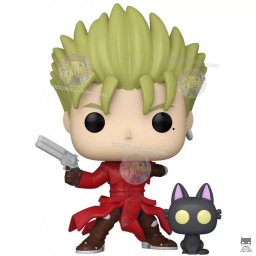 Vash with Kuroneko Funko Pop! figure (Trigun)
