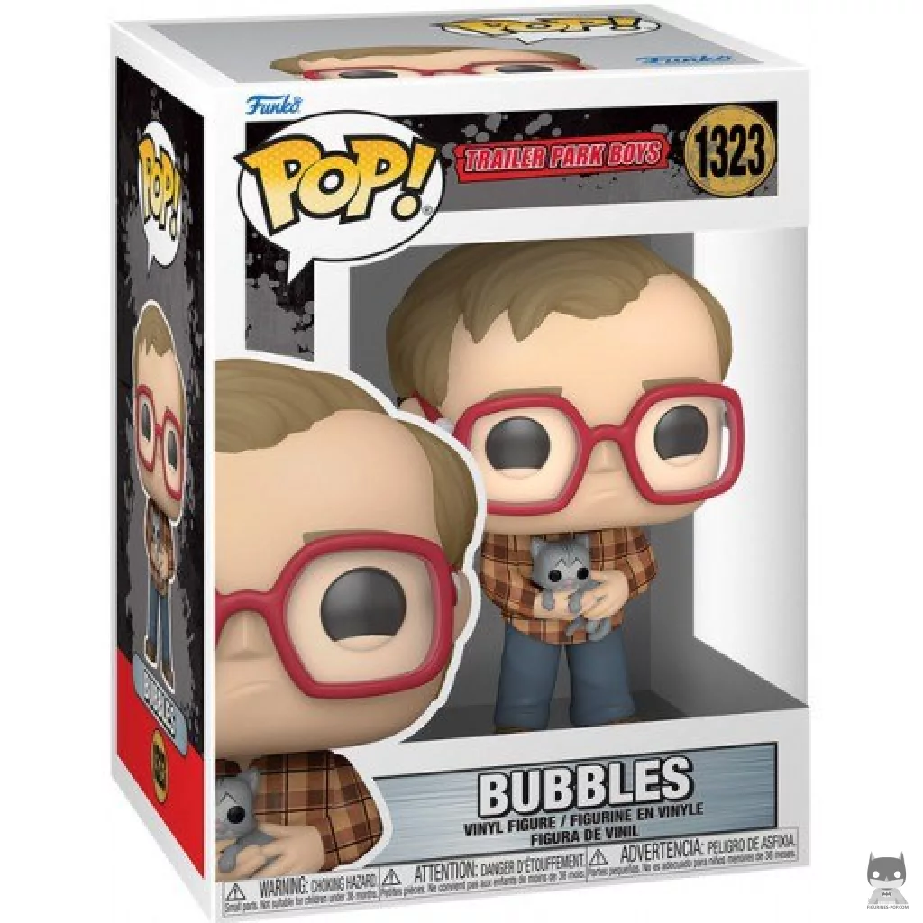 Bubbles Funko Pop! figure in its box