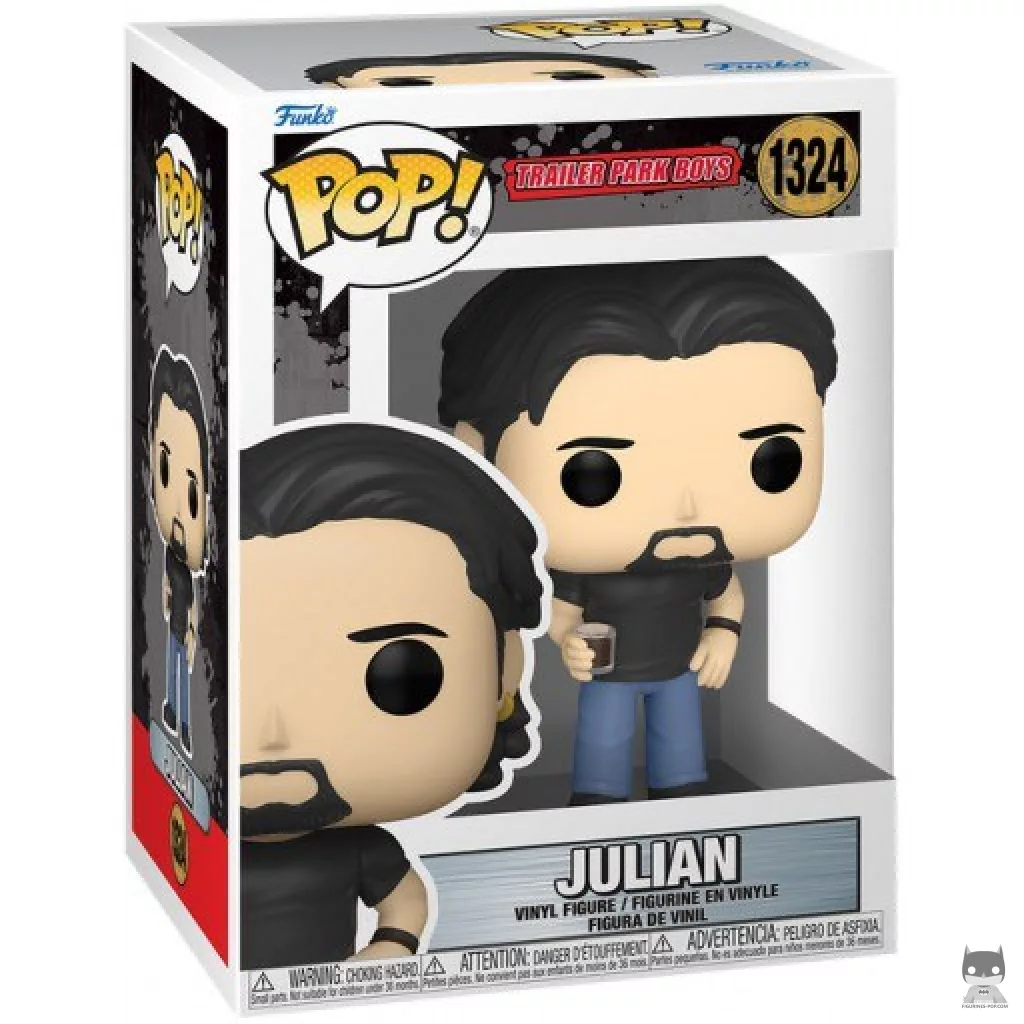 Julian Funko Pop! figure in its box