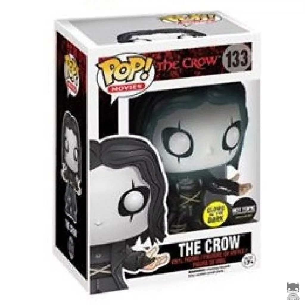 The Crow (Glow in the Dark) Funko Pop! figure in its box