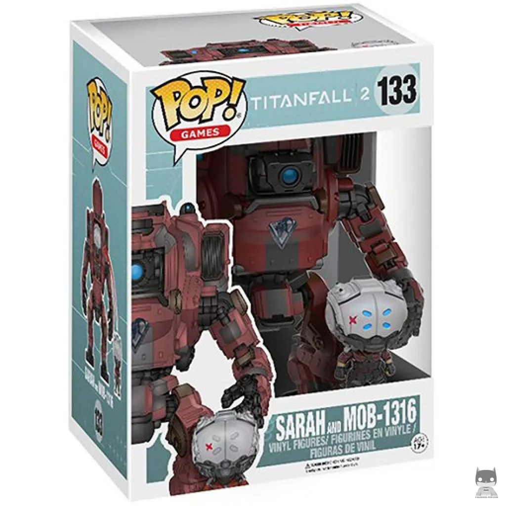 Sarah & MOB-1316 (Supersized) Funko Pop! figure in its box