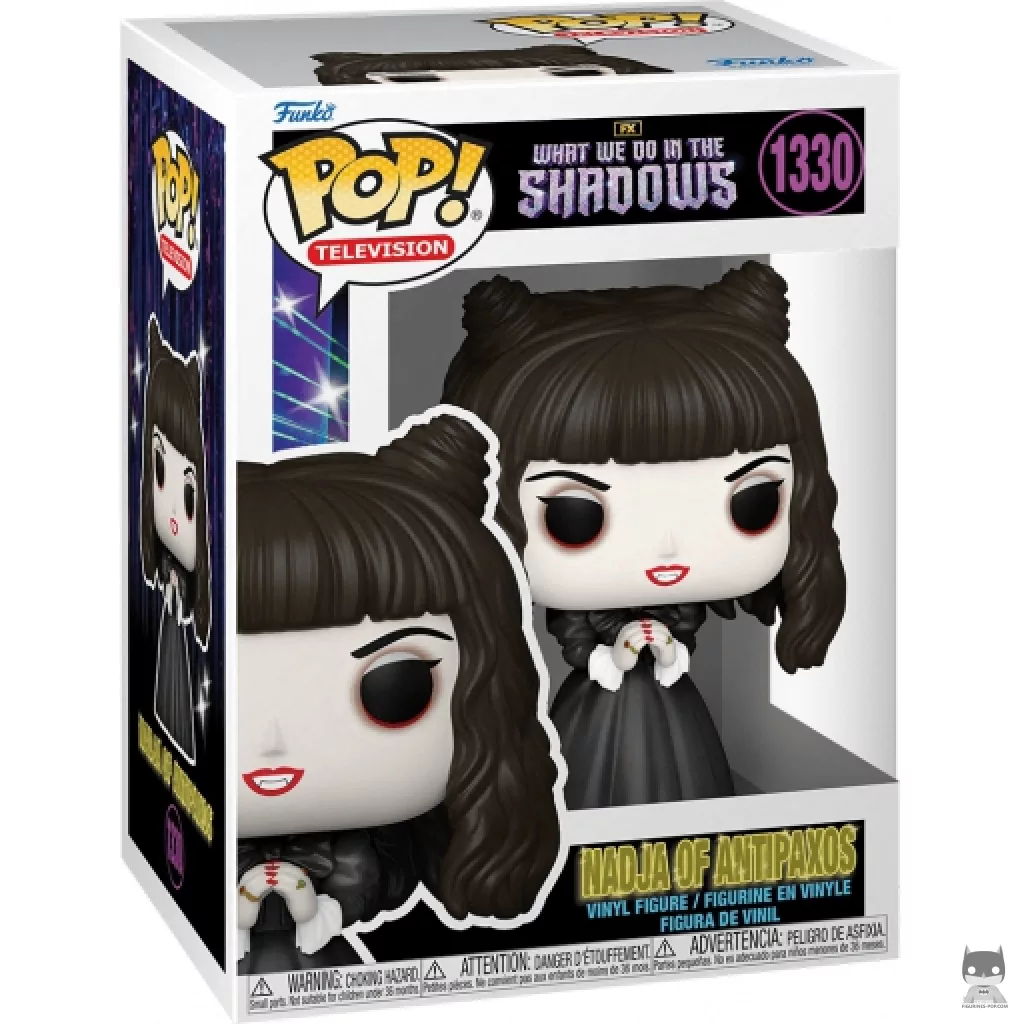 Nadja of Antipaxos Funko Pop! figure in its box
