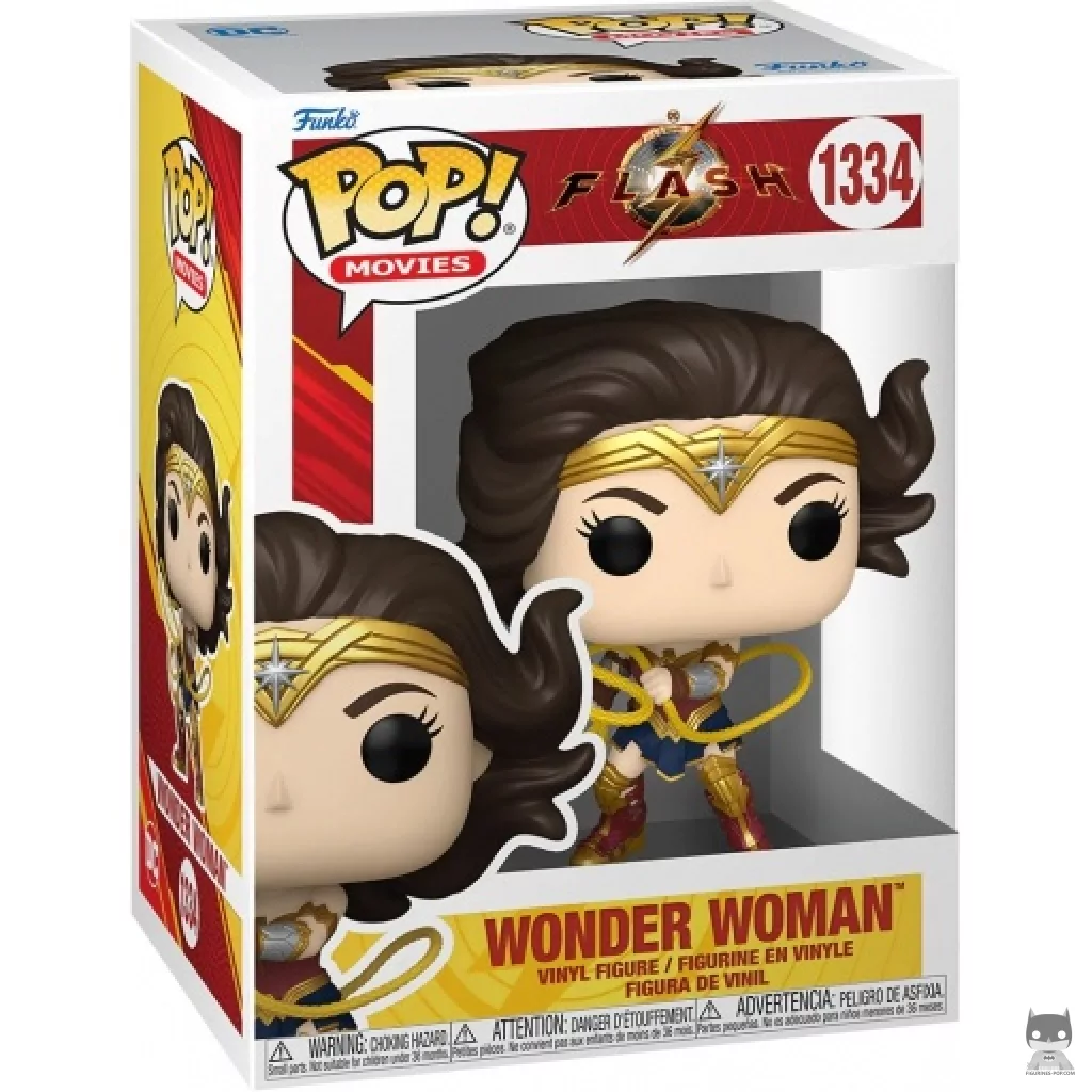 Wonder Woman Funko Pop! figure in its box