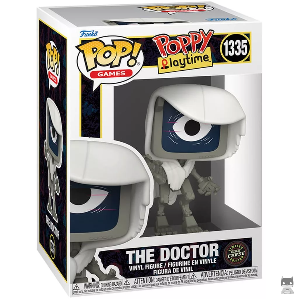 The Doctor (Chase & Glow in the Dark) Funko Pop! figure in its box